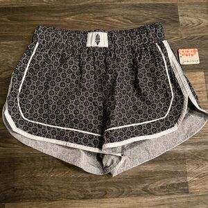 FP Movement by Free People Black and White Athletic Shorts